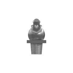 Caterpillar 1/8" Thread 45 Degree Elbow Adapt — açılı görünüm