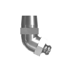Caterpillar 1/8" Thread 65 Degree Elbow Adapt — açılı görünüm