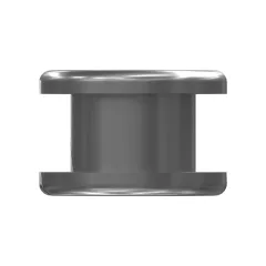 Caterpillar 12.7mm Diâmetro interno Flange duplo Grommet — vista de três quartos