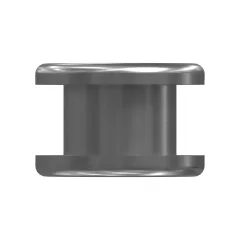 Caterpillar 12.7mm Diâmetro interno Flange duplo Grommet — vista de três quartos