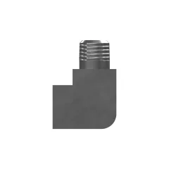Caterpillar NPTF to Port 90 Derece Dirsek Adaptör — açılı görünüm