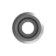 Caterpillar M6 x 1mm rivet Tuerca — vista en tres cuartos