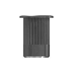 Caterpillar M6 x 1mm rivet Tuerca — vista en tres cuartos