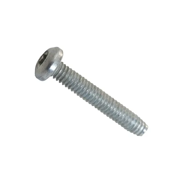 No. 8 (.164)"-32 x 1" Rounded Pan Head Hexalobular