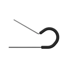 Caterpillar 12.70mm Single Tube Loop Steel Clip — açılı görünüm