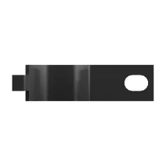 Caterpillar Single Tube P-Clip — açılı görünüm