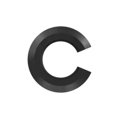 Caterpillar 19.05mm Long Slotted Steel RESORTE PASADOR — vista en tres cuartos