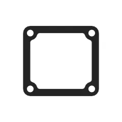 Caterpillar Shutoff Cover Gasket — three-quarter view