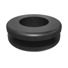Caterpillar 19.81mm İç Çapı Flanged Kauçuk Grommet