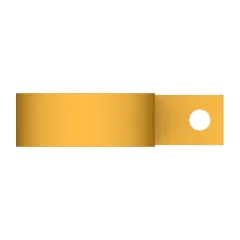 Caterpillar 64.00mm Innendurchmesser Stahlclip — Dreiviertelansicht