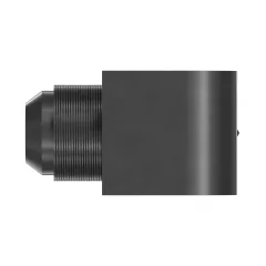 Caterpillar Fluid Carrying 90° Elbow Adapter — three-quarter view