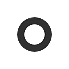 Caterpillar 1 1/8" ID Steel Flat Washer — vista de três quartos