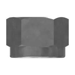 Caterpillar M8 x 1.25mm Hex Lock Nut — açılı görünüm