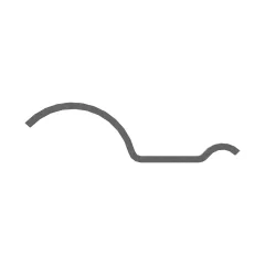 Caterpillar Çift Tube Two Temp Saddle Clip — açılı görünüm