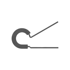 Caterpillar Cushion Single P Loop Clip — açılı görünüm