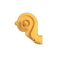 Caterpillar Motor Konut Konutunda kullanılan Impeller ile su pompası — açılı görünüm