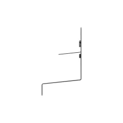 Caterpillar 1.6mm Thick Mounting Bracket — vue de trois quarts