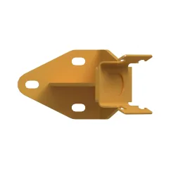 Caterpillar Placa de suporte do tubo de escape — vista de três quartos