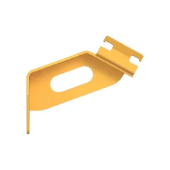 Caterpillar Placa de suporte do tubo de escape — vista de três quartos