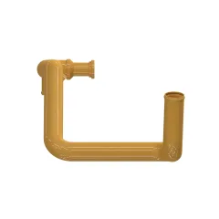 Caterpillar Tubo hidráulico do sensor da temperatura do óleo — vista de três quartos