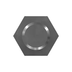 Caterpillar 3/8"-16 2" Hex Stud Bolt — açılı görünüm
