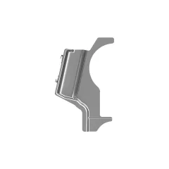 Caterpillar Turbocharger Heat Shield — açılı görünüm