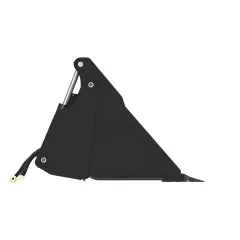 Caterpillar 1730 mm (68 in), Bolt-On Diş — açılı görünüm