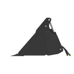 Caterpillar 1730 mm (68 in), Bolt-On Diş — açılı görünüm