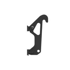 Caterpillar 1550 mm (61 in), HPL-ISO Coupler, Sınıf III — açılı görünüm