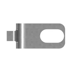 Caterpillar 19.05mm İç Sayfa Single Tube Clip — açılı görünüm