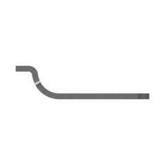 Caterpillar 19.05mm İç Sayfa Single Tube Clip — açılı görünüm