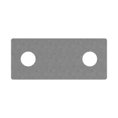 Caterpillar 8mm Thick Two SCHRAUBBOLZEN ABDECKUNG PLATTE — Dreiviertelansicht
