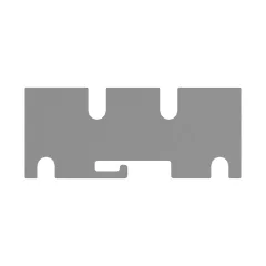 Caterpillar Steel Counterweight — vista en tres cuartos