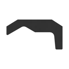 Caterpillar 10.00mm Minimum Internal Diameter Steel Clamp — three-quarter view