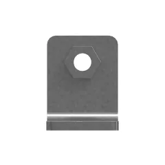 Caterpillar Clip Suporte Plate — vista de três quartos