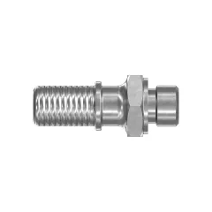 Caterpillar Nipple-Quick Disconnect — açılı görünüm