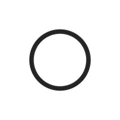 Caterpillar 87.6mm Inner Diameter U Cup DICHTUNG — Dreiviertelansicht