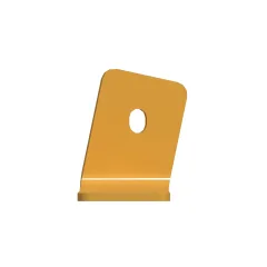 Caterpillar 6mmZ E egzoz Manifold Mounting Bracket — açılı görünüm