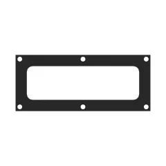 Caterpillar 104.8mm Length Electrical ABDECKUNG — Dreiviertelansicht