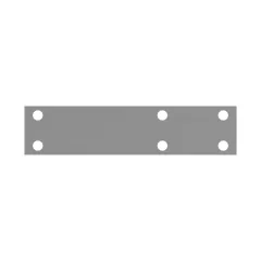 Caterpillar 6.4mm Thick Axle Mount Plate — açılı görünüm