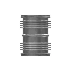 Caterpillar 91.6mm Inner Diameter Exhaust Bellows BAUGRUPPE — Dreiviertelansicht