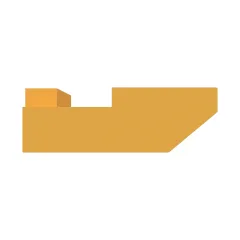 Caterpillar Screed Tamper Blade — açılı görünüm