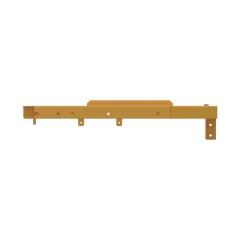 Caterpillar Pump Compartment Access Door Support — three-quarter view