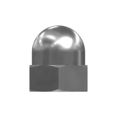 Caterpillar M4 x 0.7mm Hex Acorn Somun — açılı görünüm