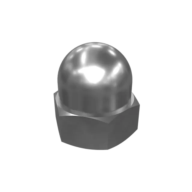 M4 x 0.7mm Hex Acorn Somun