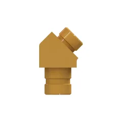 Caterpillar M33 X 1 3/16" Motor Yağı Elbow Adapt — açılı görünüm