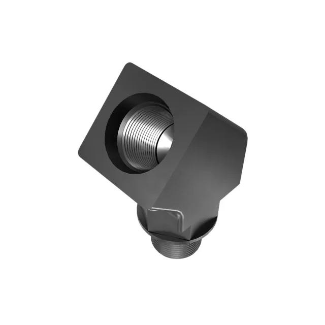 7/16" Thread Elbow Adapter