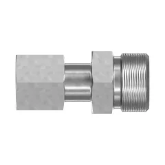 Caterpillar ORFS Straight Adapter — açılı görünüm
