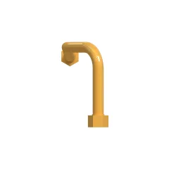 Caterpillar 22.1mm Diamètre intérieur Turbocompresseur Tube d'eau — vue de trois quarts