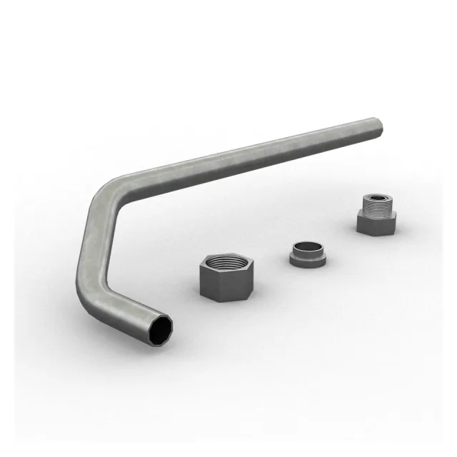 Tubo de linhas de óleo de trem de potência 22.1mm ID